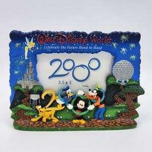 Walt Disney World Mickey Fab Four 2000 Millennium Photo Frame